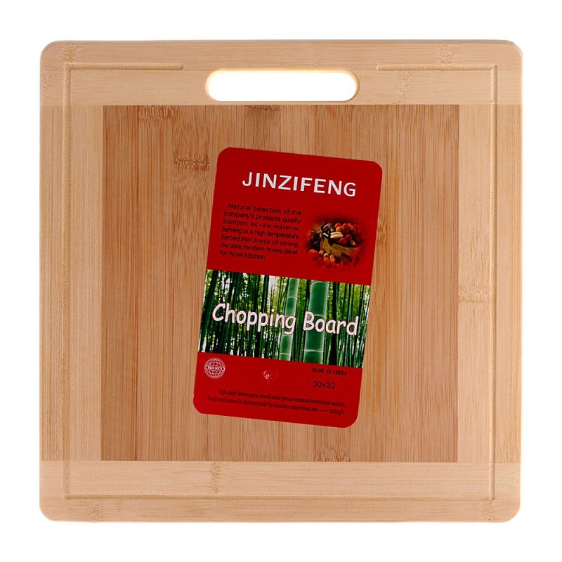 Picture of 34cm x 24cm Bamboo Chopping Board JINZIFENG Brand-Brown