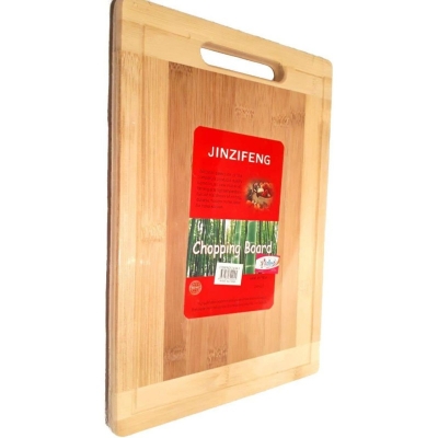 Picture of 38cm x 22cm Bamboo Chopping Board JINZIFENG Brand-Brown