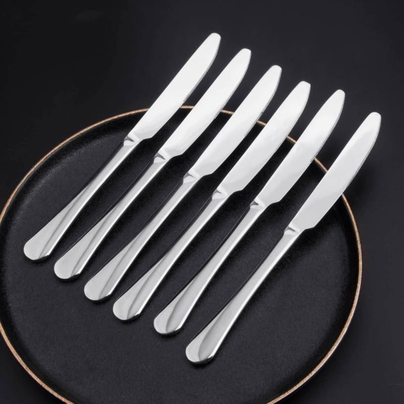 Picture of 6 pcs nova Dinner cutlery set silver regulars uses-Silver