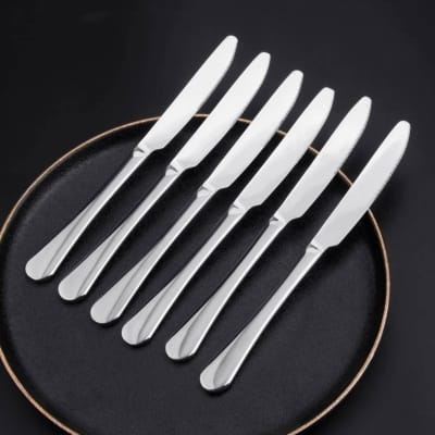Picture of 6 pcs nova Dinner cutlery set silver regulars uses-Silver