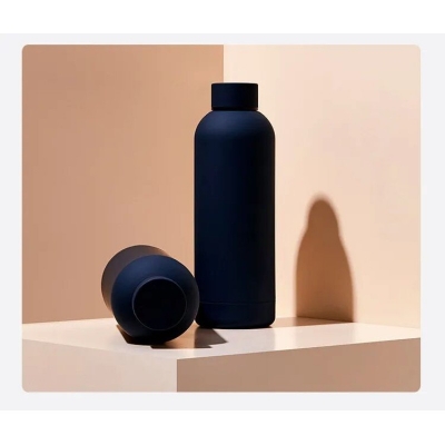 Picture of 1 pcs hot and cool Water bottle vendors 500ml; factory stainless steel cup insulated drink bottle-Multicolor