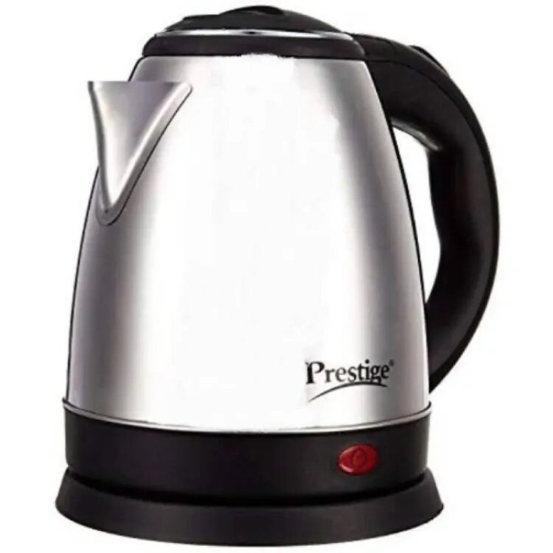 Picture of 1 pcs stainless steel body Prestige Electric Kettle - 2 Liter - Silver And Black-Silver