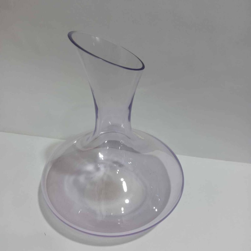 Picture of Whiskey Decanter Wine Decanter Crystal color Wine Decanter - 100% Hand Blown Lead-Free Crystal Glass Red Wine Carafe Wine Gift (Color : purple)-Purple