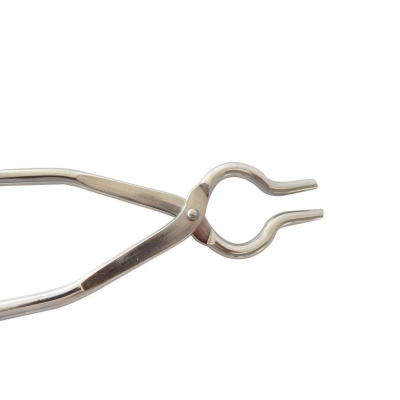 Picture of Stainless Steel Pakkad, Sansi, Tong, Kitchen Tool pincer, Chimta,Gripper Tong, Pakkad Pincers Grip Round Pincers for Kitchen Utensils-Silver