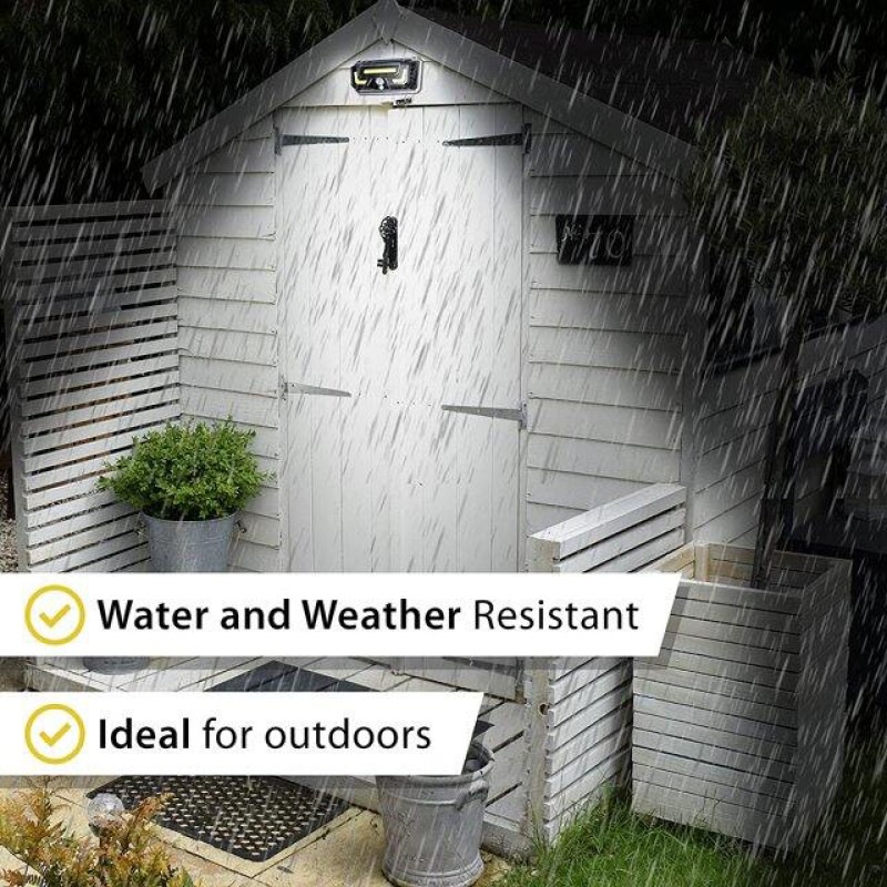 Picture of Bell and Howell Solar Bionic Light, Motion Activated Extra Bright Solar Powered LED Light, Weather Resistant - Peel and Stick or Hardware Included-Black