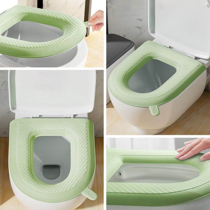Picture of Bathroom Accessories Soft Toilet Seat Toilet Cover Toilet Seat Closestool Mat multicolor-Multicolor