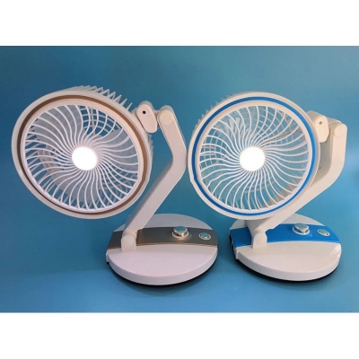 Picture of NEW Multifunction Foldable hand led light portable USB rechargeable led fan-Multicolor