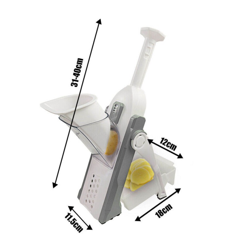 Picture of 4 in 1 Vegetable Slicer Multifunctional Kitchen Chopping Artifact Food Chopper-Multicolor