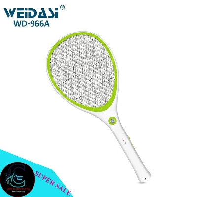Picture of Weidasi WD-966A Multifunction Electric Mosquito Swatter Bat - White