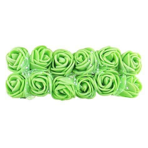 Picture of 12 Pcs Artificial Foam Rose Flowers, For Art & Craft / Jewellwry Making / Home Decoration Item