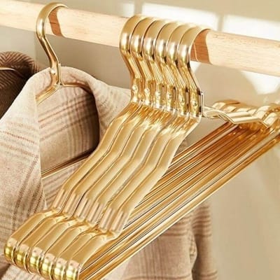 Picture of 1 Pcs Golden Aluminum Alloy Clothes Hanger