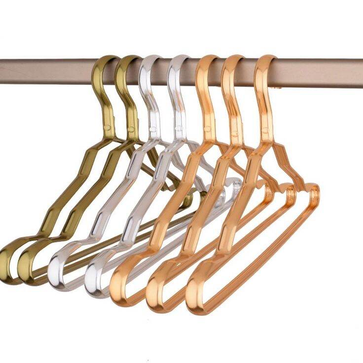 Picture of 1 Pcs Golden Aluminum Alloy Clothes Hanger