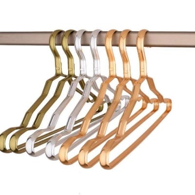 Picture of 1 Pcs Golden Aluminum Alloy Clothes Hanger