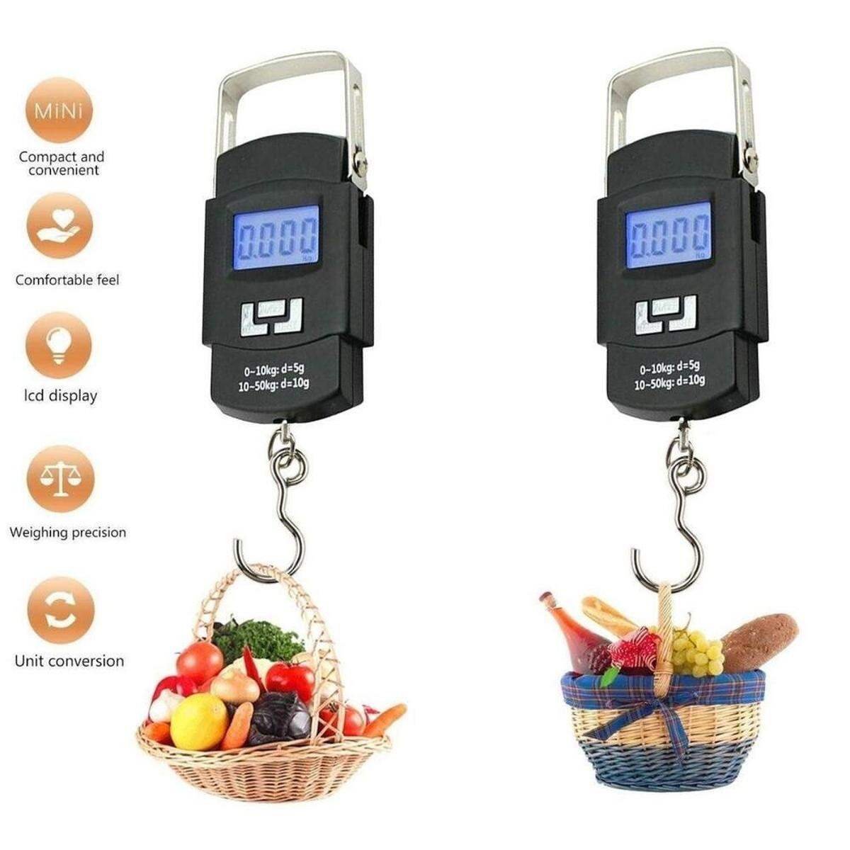 Picture of Portable Electronic Scale Digital Weight Machine 50kg