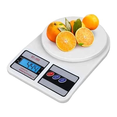 Picture of Kitchen Weight Scale Machine Digital Kitchen Weight Machine Model SF400 Weight Machine Mini Weight Measuring Scale With Digital Display