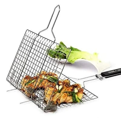 Picture of Stainless Steel BBQ Net Holder