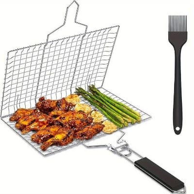 Picture of Stainless Steel BBQ Net Holder