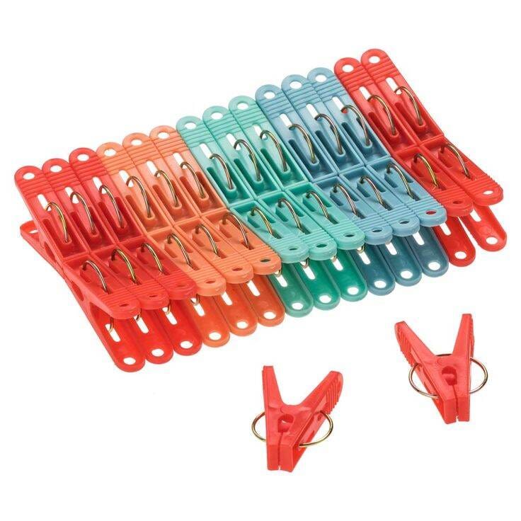 Picture of 20- Pcs Plastic Cloth Clip , Drying Clip