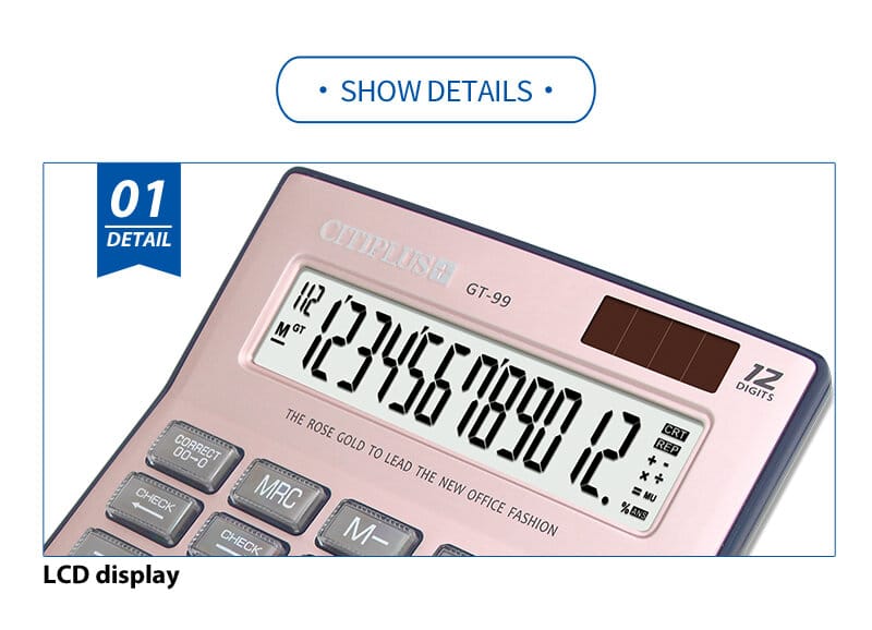 Picture of 12/14 Digit Big Calculator For Business
