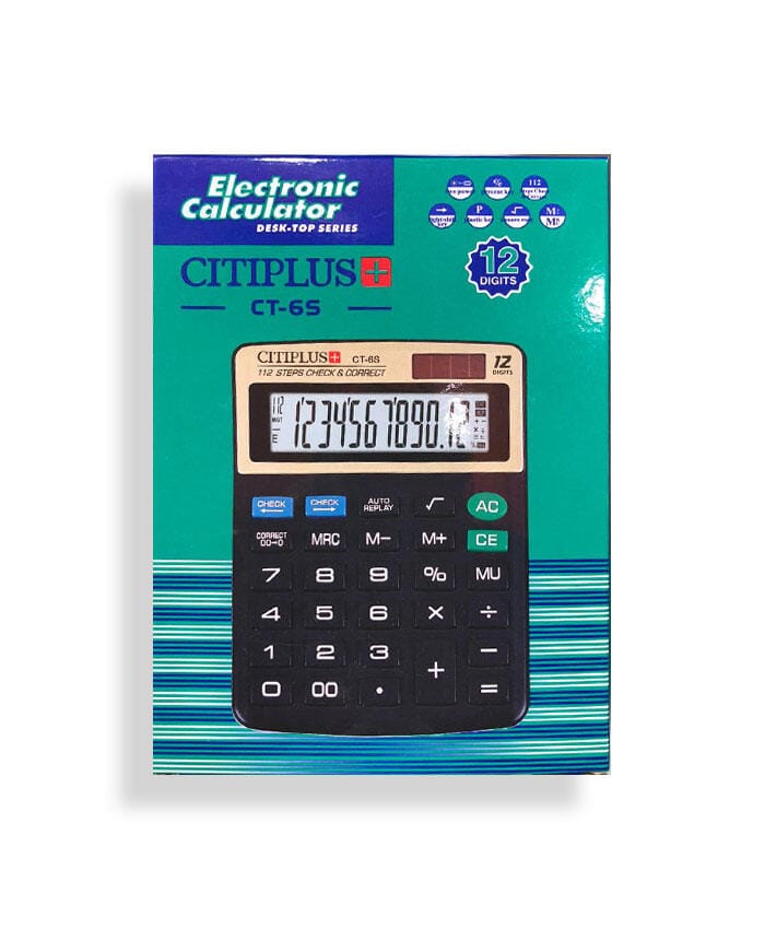 Picture of CTPLUS 6S Official Calculator (12-Digits)