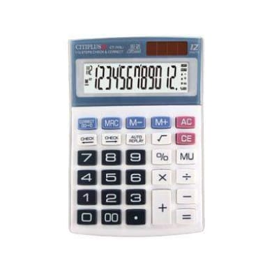 Picture of Citiplus 12-Digits CT 740Li  Medium Size Calculator