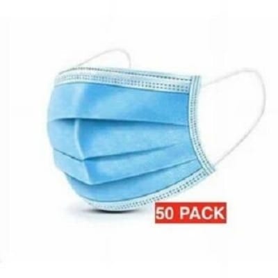 Picture of 3 Ply Disposable Surgical Face Mask - 50Pc