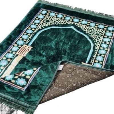 Picture of Premium Quality Komble Jaynamaz-120 cm/80 cm Comfortable Multicolour Jaynamaz for Muslim