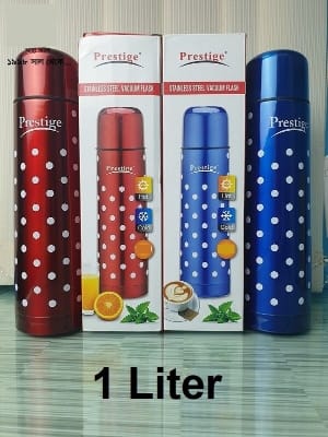 Picture of 1000ML/ 1 LITRE ALL STEEL HOT/COLD WATER FLASK/TEA FLASKS/VACUUM BOTTLE