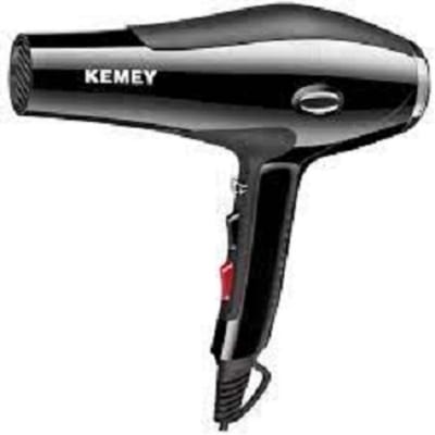 Picture of Kemey KM-2376/2378 1000W/3000W (2 in 1) Powerful Professional Heavy Duty Hair Dryer Black 