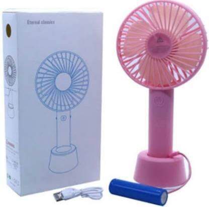 Picture of Portable Mini Rechargeable Fan – Ideal for Indoor & Outdoor Use, Travel-Friendly