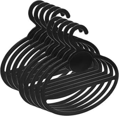Picture of Hanger for Belt Tie Scarf Holder Rack Storage Hanger Display Scarf Hanger 12PCS - Black