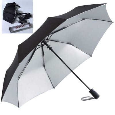 Picture of Sankars World Class Auto Open Umbrella (8 Sik) Black  - Multicolor