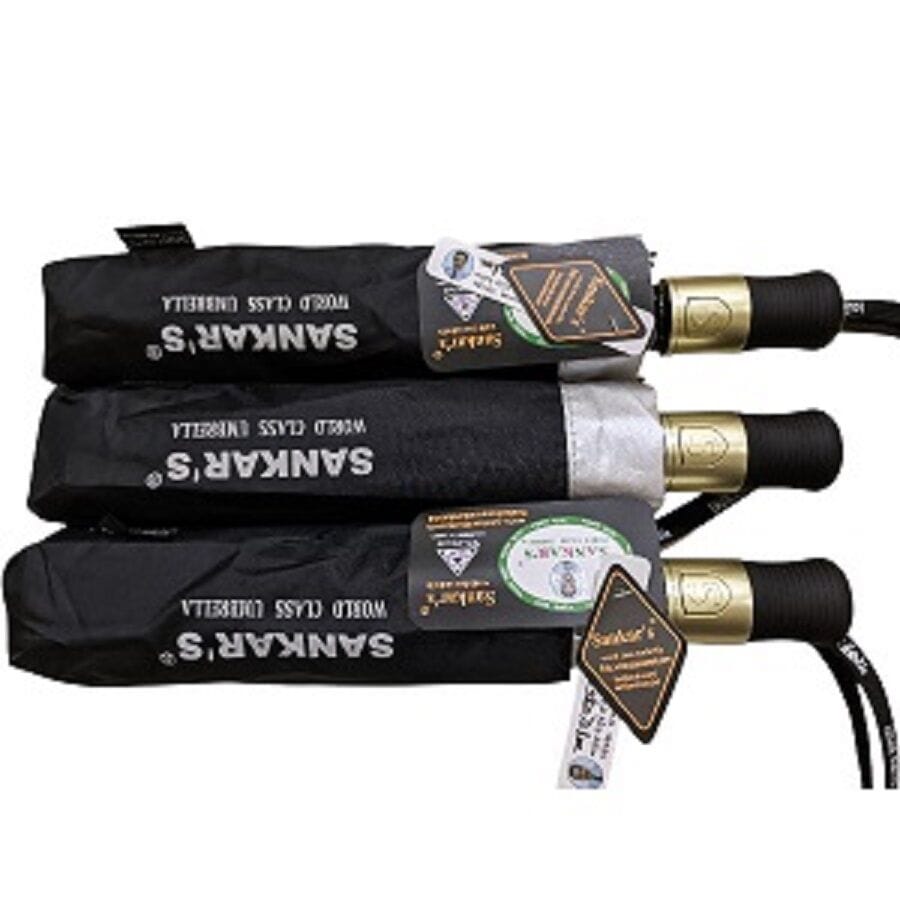 Picture of Sankars World Class Auto Open Umbrella (8 Sik) Black  - Multicolor