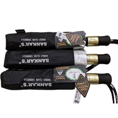 Picture of Sankars World Class Auto Open Umbrella (8 Sik) Black  - Multicolor