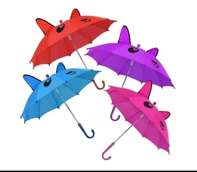Picture of Mickey Mouse Colorful Umbrella Rain Fashion for Kids -Multicolor