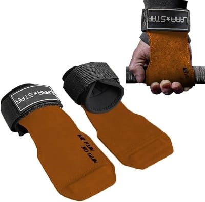 Picture of Weight lifting wrist straps LARA STAR
