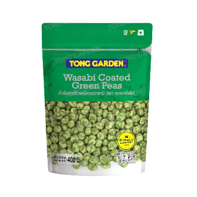 Picture of TG WASABI GREEN PEAS - POUCH 400 GM