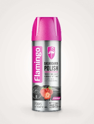 Picture of Flamingo Dashboard Polish for Motorbike/Car 450ml (Strawberry)