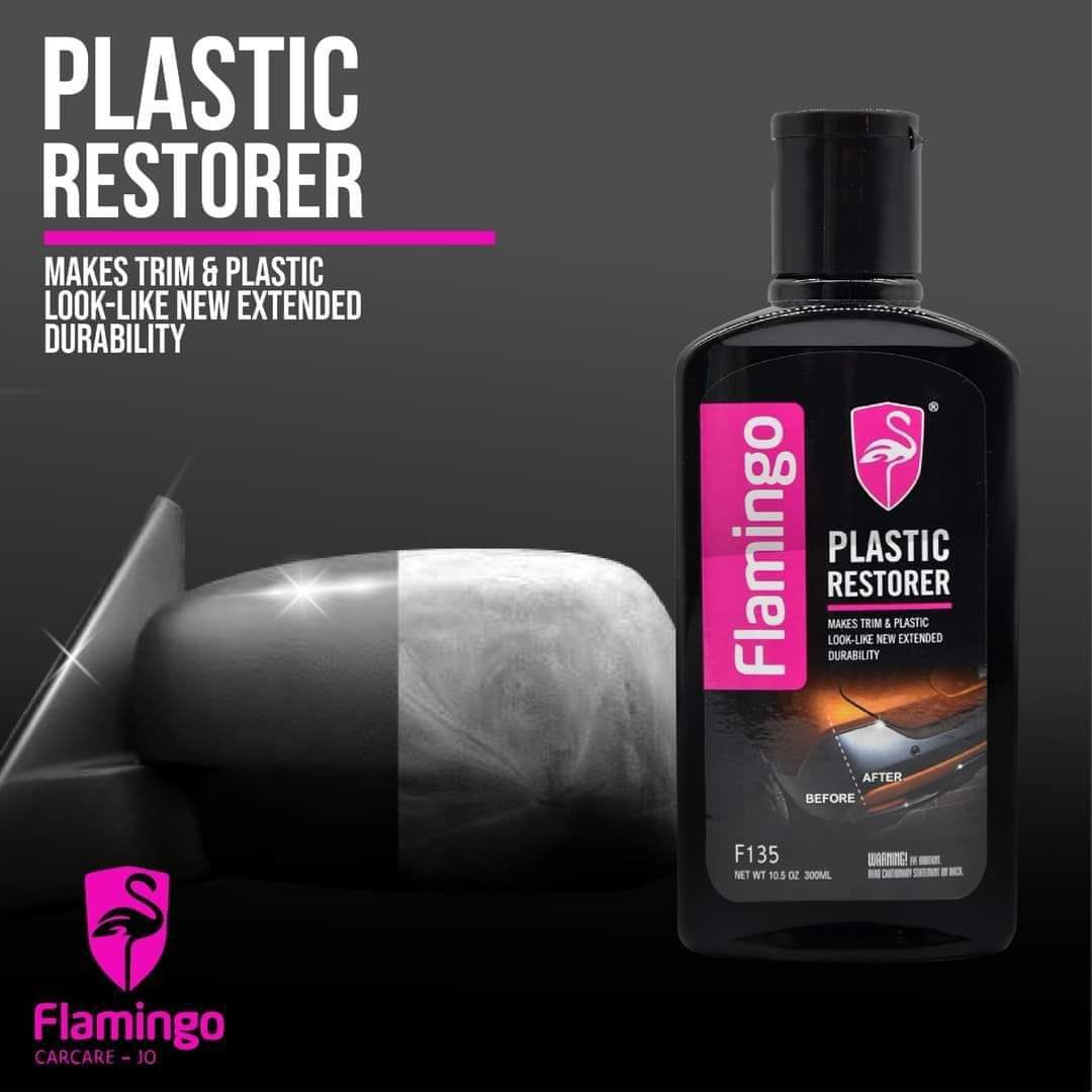 Picture of Flamingo Plastic , Vinyl, Rubber Restorer Polish 300ml