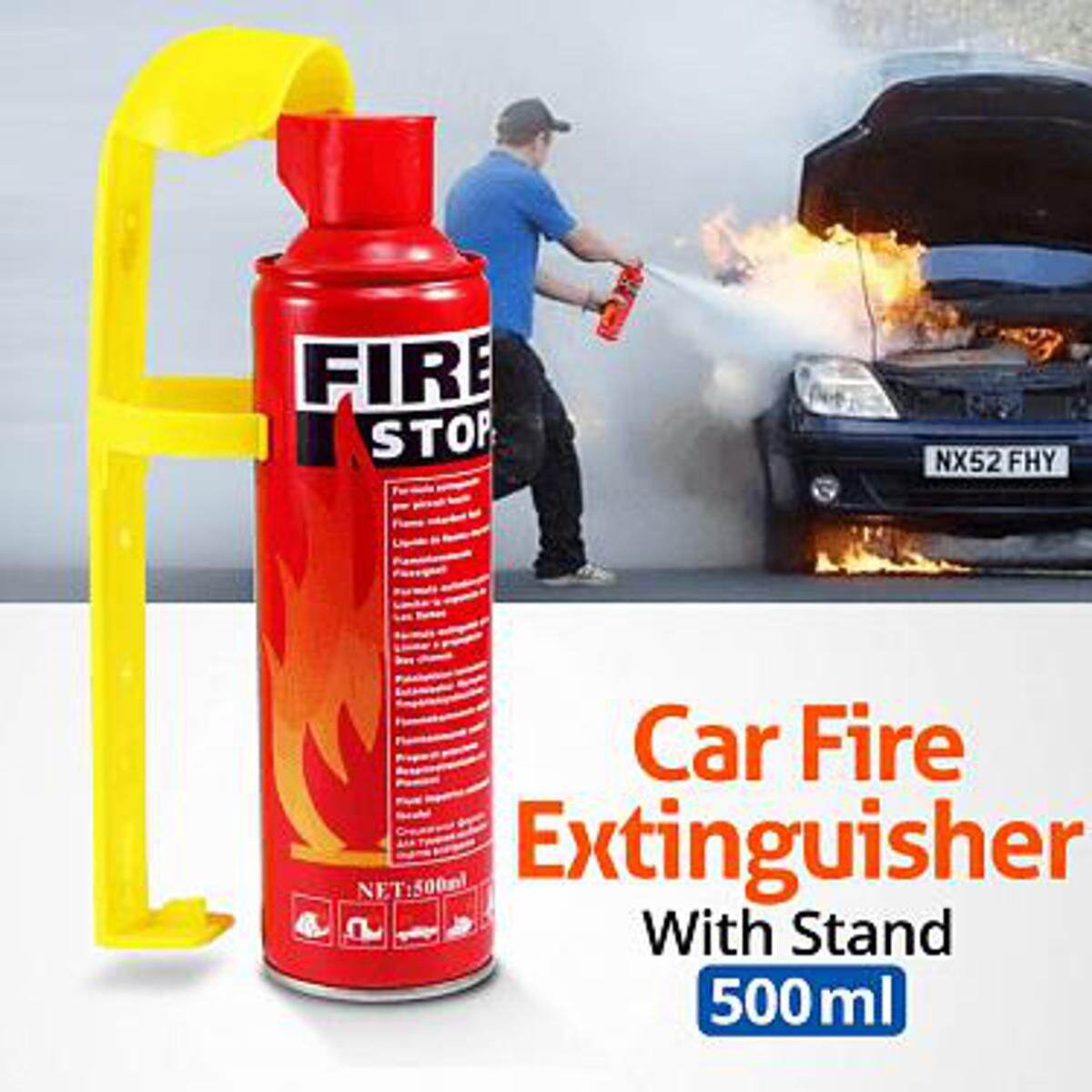Picture of Fire Stop Spray 1000ml - Red