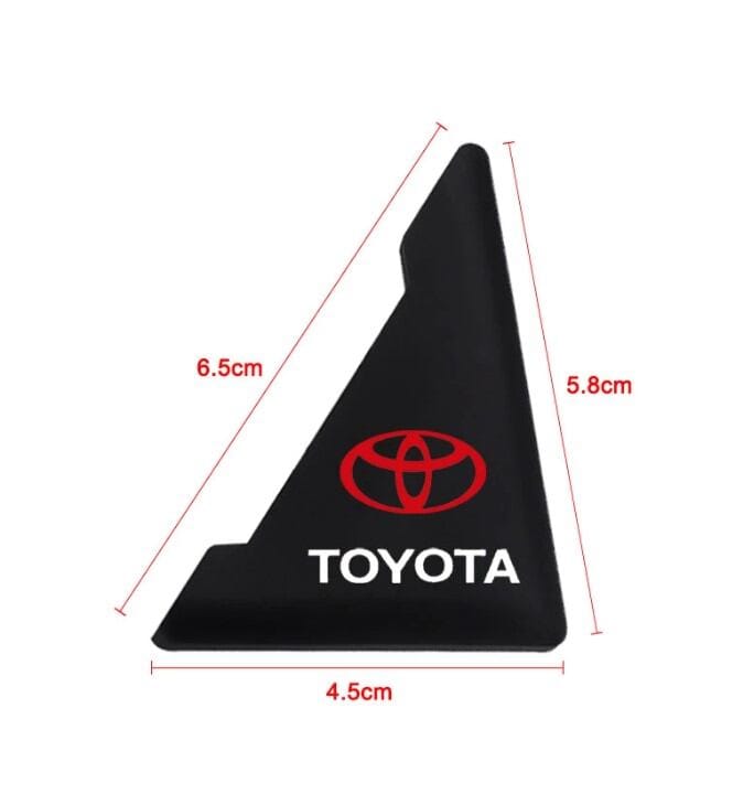 Picture of 2PCS Car Door Corner Cover Bumper Protector Sticker For Toyota