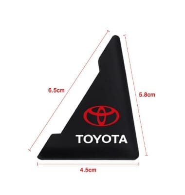 Picture of 2PCS Car Door Corner Cover Bumper Protector Sticker For Toyota
