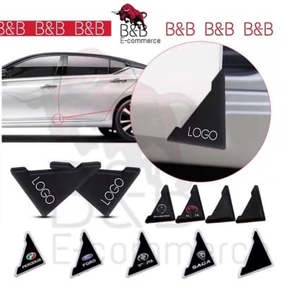 Picture of 2PCS Car Door Corner Cover Bumper Protector Sticker For Toyota