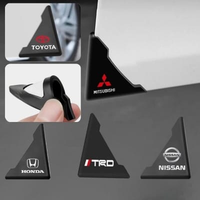 Picture of 2PCS Car Door Corner Cover Bumper Protector Sticker For Toyota