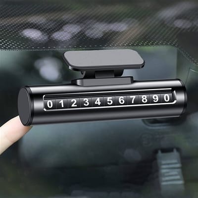 Picture of Car Parking Number Card Parking Plate