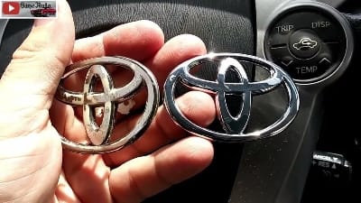 Picture of Steering Wheel Bagde Emblem For Toyota