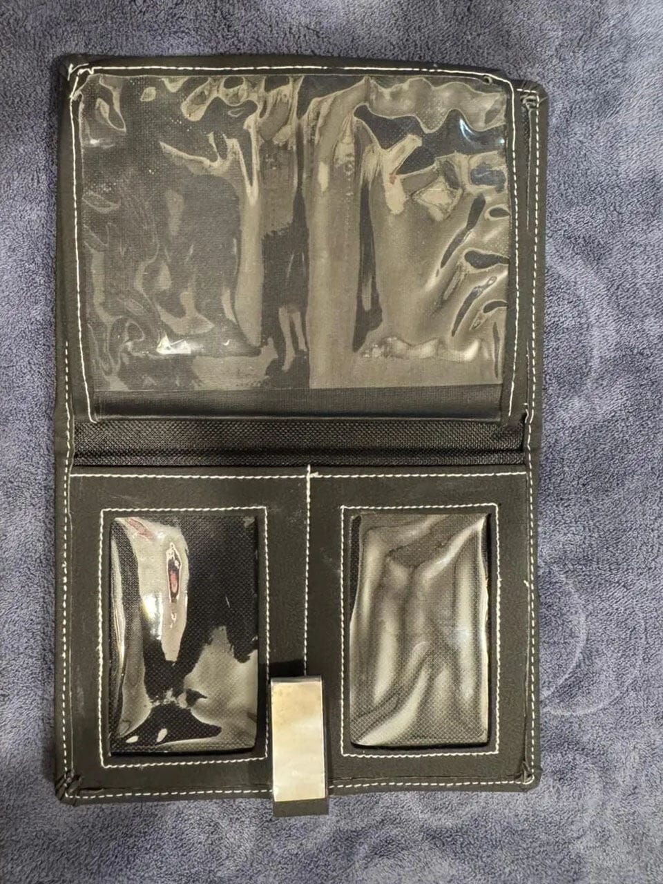 Picture of CAR DOCUMENTS HOLDER-BLACK/Chocolate, CAR PAPER BAG, DOCUMENT COVER, CAR DOCUMENTS POUCH, Vehicle Document holder, Ike or Car Document Holder or Paper Holder-BLACK
