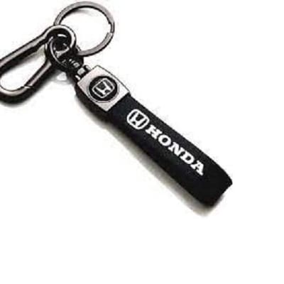 Picture of Key Ring Key Ring for Bike Key Chain Bike Leather Key Ring Motorcycle Accessories Rainbows Leather Keychain Compatible with HONDA Key Chain Car Logo Key Chain Accessories Keyring with Logo with Phone Number Plate