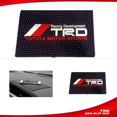 Picture of Racing Development TRD Anti-Skid Nonslip Dashboard Mats | Silicon Type Material | Car Anti Slip Mat