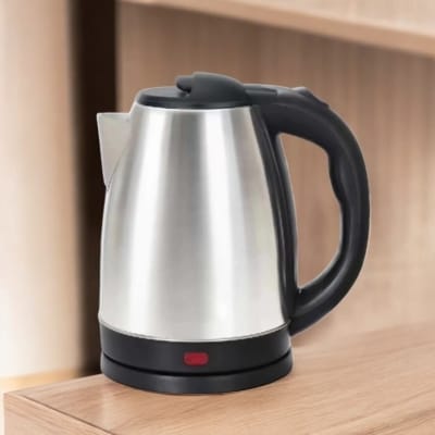 Picture of "Portable Stainless Steel Electric Kettle, 2L, 1500W – Smart Design with Temperature Control, Keep Warm Function, and Boil Dry Protection – Efficient Hot Water Heating in a Stylish Modern Silver Finish"-Multicolor